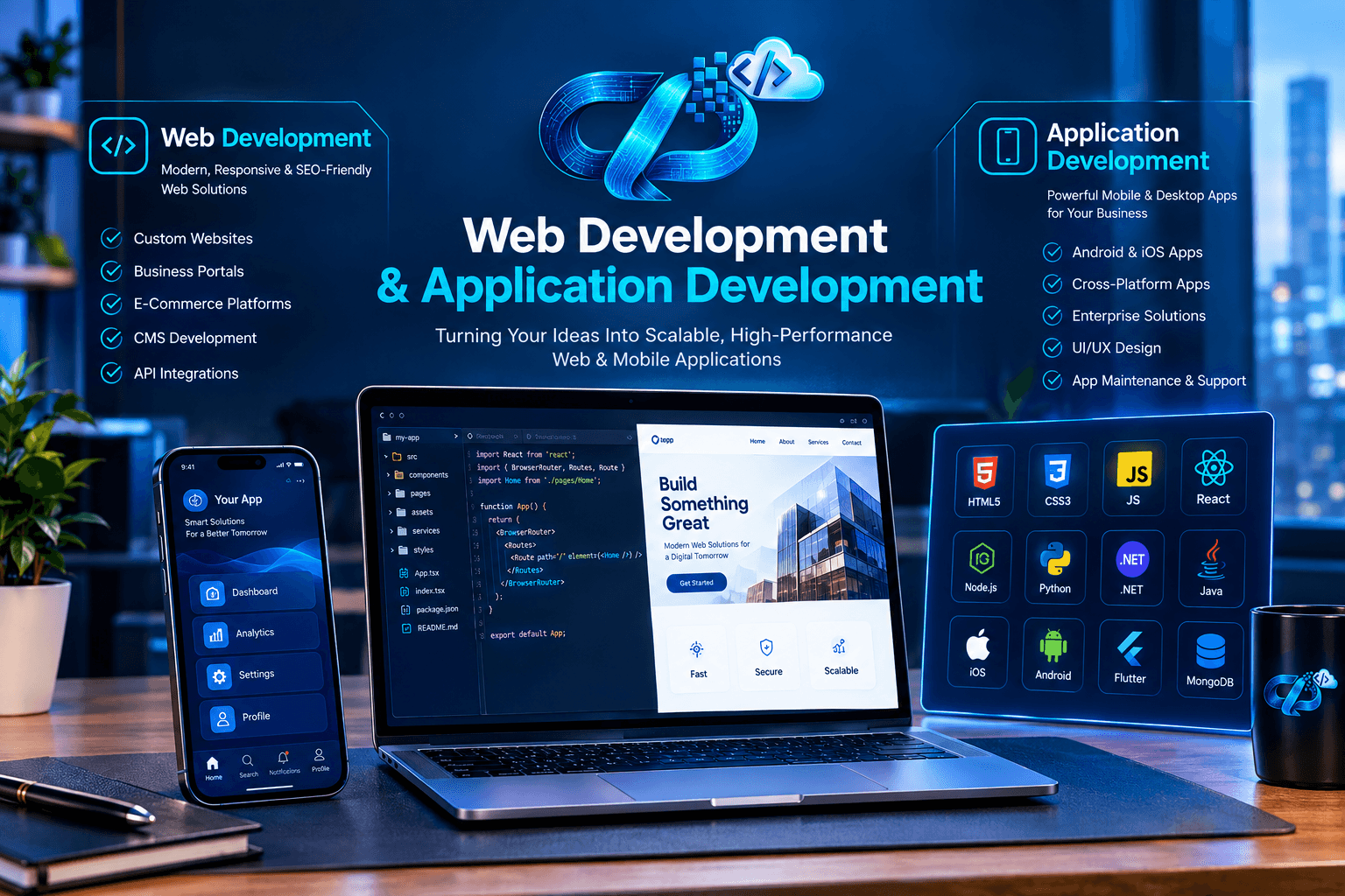 Modern & Responsive Web Solutions